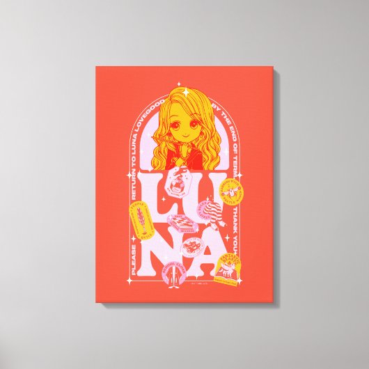 Toile HARRY POTTER™ | Retournez à Luna Lovegood (Recto)