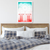 Toile Harry Potter Sort | Guide de la baguette (Insitu(Chambre))