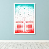 Toile Harry Potter Sort | Guide de la baguette (Insitu (Plancher de Bois))