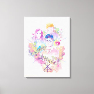 Toile Harry Potter Spell | Harry, Hermione et Ron Waterc