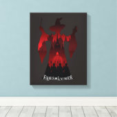 Toile Harry Potter | Statue de l'armée du professeur McG (Insitu (Plancher de Bois))