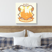 Toile HARRY POTTER™ | Summer Magic HOGWARTS™ Crest (Insitu(Chambre))