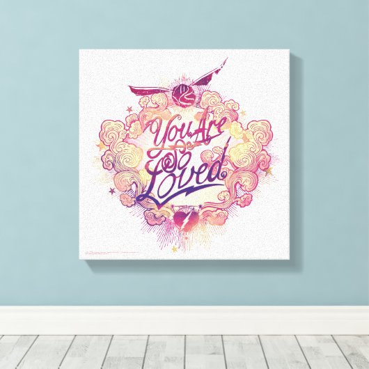 Toile Harry Potter | Vous êtes si aimés (Insitu (Plancher de Bois))