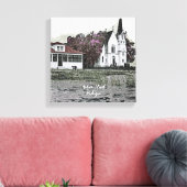 Toile Harsens Island Michigan St Marks Church 1925 (Insitu(Salon))