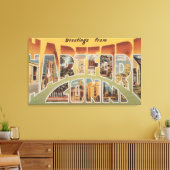 Toile Hartford, Connecticut - Scènes de grandes lettres  (Insitu(Salon))