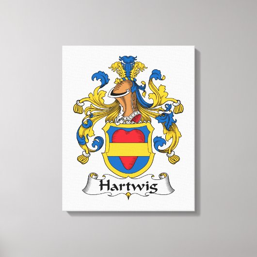 Toile Hartwig Family Crest (Recto)