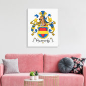 Toile Hartwig Family Crest (Insitu(Salon))