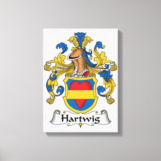 Toile Hartwig Family Crest (Recto)