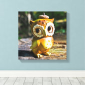 Toile Harvey the Owl III (Insitu (Plancher de Bois))