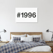 Toile Hashtag 29 Anniversaire 1996 (Insitu(Chambre))