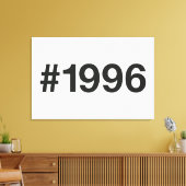 Toile Hashtag 29 Anniversaire 1996 (Insitu(Salon))