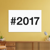 Toile Hashtag 8 Anniversaire 2017 (Insitu(Salon))