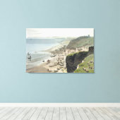 Toile Hastings, de East Cliff, de 'A Voyage Arou (Insitu (Plancher de Bois))