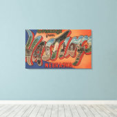 Toile Hastings, Nebraska - Scènes de grandes lettres (Insitu (Plancher de Bois))