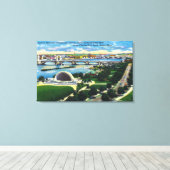 Toile Hatch Memorial Band Shell, Charles River (Insitu (Plancher de Bois))