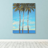 Toile Haut debout II (Insitu (Plancher de Bois))