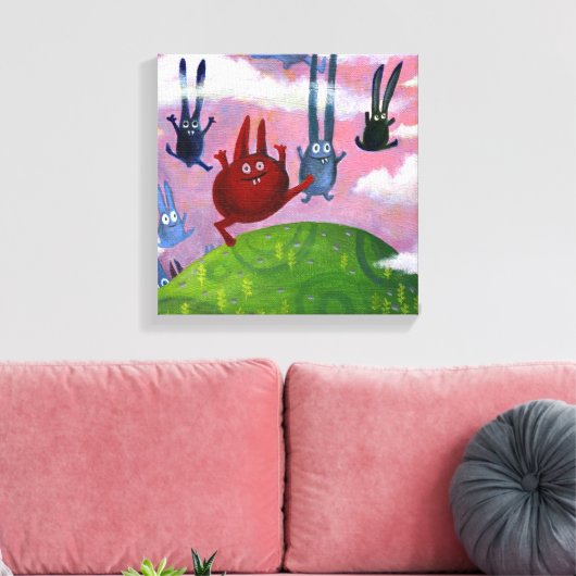 Toile haut et bas (Insitu(Salon))