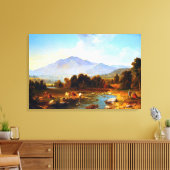 Toile Haut Point Montagnes Shandaken Asher Brown Durand (Insitu(Salon))
