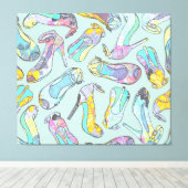 Toile Haut talons (Insitu (Plancher de Bois))