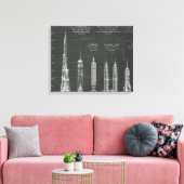 Toile Hauteur architecturale (Insitu(Salon))