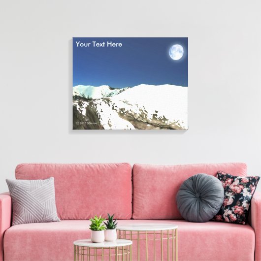 Toile Hauts sommets - Air léger (Insitu(Salon))