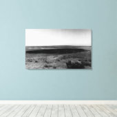 Toile Hawaii - Vue de Halemauman Pit en HA (Insitu (Plancher de Bois))