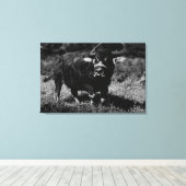 Toile HawaiiA Water Buffalo Photo Hawaii (Insitu (Plancher de Bois))