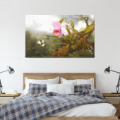 Toile HEADE - Cattleya Orchid et deux Hummingbirds - (Insitu(Chambre))