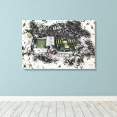 Toile Headingley Cricket & Rugby Stadiums, Leeds (Insitu (Plancher de Bois))