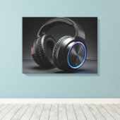 Toile headphones (Insitu (Plancher de Bois))