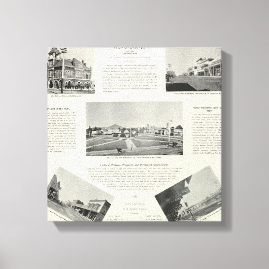 Toile Healdsburg, Californie (Recto)