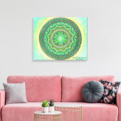 Toile Heart Chakra Mandala Canvas Art (Insitu(Salon))