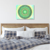 Toile Heart Chakra Mandala Canvas Art (Insitu(Chambre))
