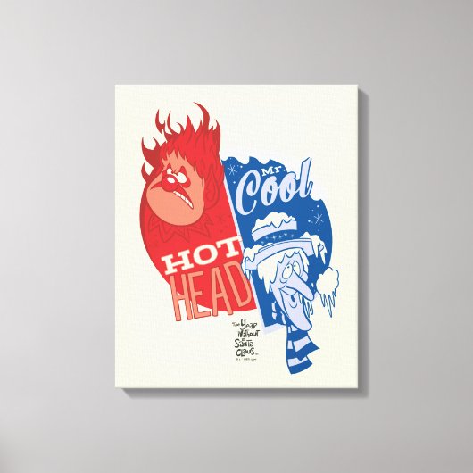 Toile Heat Miser Hot Head & Snow Miser M. Cool (Recto)