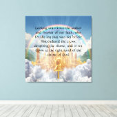 Toile Hébreux 12:2 (Insitu (Plancher de Bois))