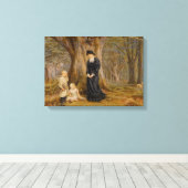 Toile Helen Allingham Vintage La Dame du Manoir (Insitu (Plancher de Bois))