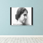 Toile Helen Keller Célèbre Célèbre Citation Sourde / Ave (Insitu (Plancher de Bois))