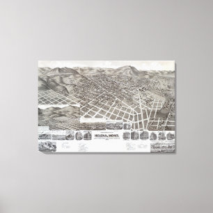 Toile Helena, Mont