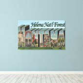 Toile Helena Nat'l Forest, Montana (Insitu (Plancher de Bois))