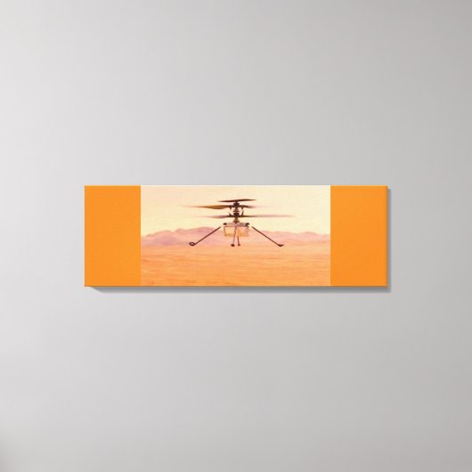 TOILE HÉLICOPTÈRE MARS D'INGÉNIERIE (Recto)