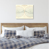 Toile Hémisphère Celeste Planisphère (Insitu(Chambre))