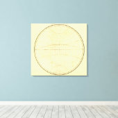 Toile Hémisphère occidental (Insitu (Plancher de Bois))