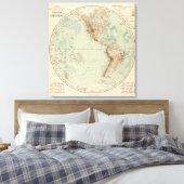 Toile Hémisphère occidental 7 (Insitu(Chambre))