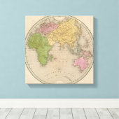 Toile Hémisphère oriental (Insitu (Plancher de Bois))