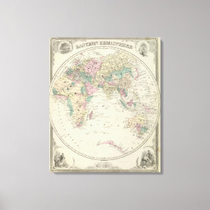 Toile Hémisphère oriental 4