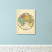 Toile Hémisphère oriental 5 (Insitu (Plancher de Bois))