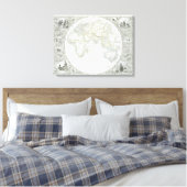 Toile hémisphères easters, from a series of World Maps p (Insitu(Chambre))