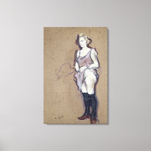 Toile Henri de Toulouse-Lautrec | Inspection Médicale (Recto)