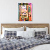 Toile Henri Matisse - OPEN WINDOW COLLIOURE 1905 (Insitu(Chambre))