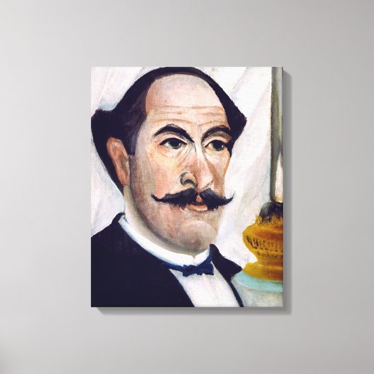 Toile Henri Rousseau - Autoportrait (Recto)